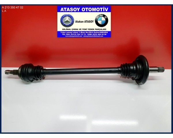 MERCEDES W213 E180 SOL ARKA AKİS 2133504702 2533503705 , 2133504602 , 2133502511 2133504832 , 2133509501 , 2133509601 A2133504702 A2533503705 A2133504602 A2133502511 A2133504832 A2133509501 A2133509601 E180 ARKA AKİS